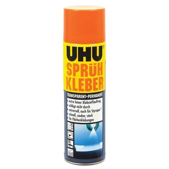 Adeziv de contact spray UHU Spruhkleber, 500ml