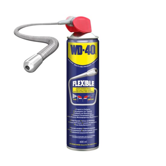 Lubrifiant multifuncțional WD-40 FLEXIBLE, 600ml 