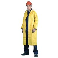 Pelerină impermeabilă PVC/PE/PVC, 130cm, galben