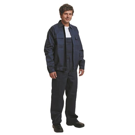 Salopetă cu pieptar Ralf BE-01-005, bleumarin, 46