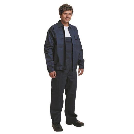 Salopetă cu pieptar Ralf BE-01-005, bleumarin, 60