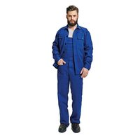 Salopetă cu pieptar Ralf BE-01-005, albastru, 48