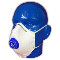 Semimască protecție respiratorie FFP1 cu supapă tip cupă