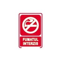 Indicator Fumatul interzis, 15cmx20cm, PVC