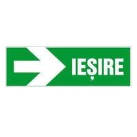 Indicator Ieșire dreapta (săgeată), 10cmx30cm, PVC
