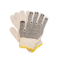 Mănuși tricot cu picou simplu (aplicații PVC pe o singură față) TC 183 B