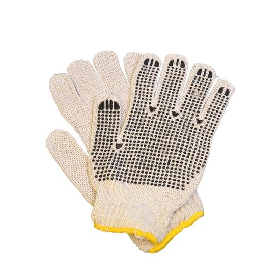 Mănuși tricot cu picou simplu (aplicații PVC pe o singură față) TC 183 B