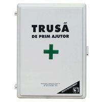 Trusă sanitară de prim ajutor cu fixare pe perete 311 -87 componente
