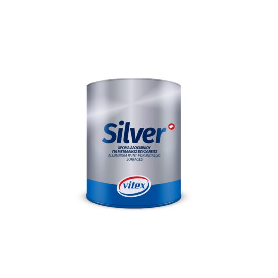 Vopsea de aluminiu rezistentă la temperaturi ridicate VITEX Silver, 750ml