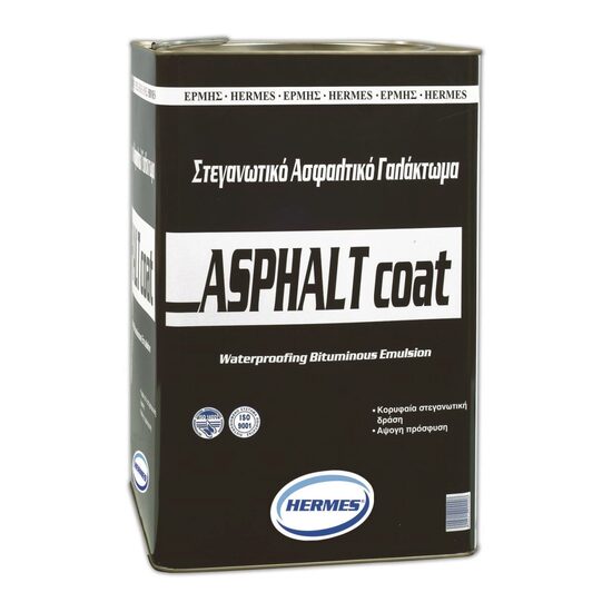 Emulsie bituminoasă de impermeabilizare asfalt Hermes Asphalt Coat, 18kg