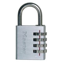 Lacăt bagaje din aluminiu solid MASTERLOCK 7640EURD, corp 40mm, clasă securitate 5/10, cifru