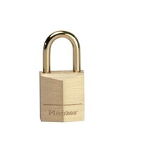 Lacăt din alamă solidă MASTERLOCK 115EURD, corp 15mm, clasă securitate 2/10, cheie
