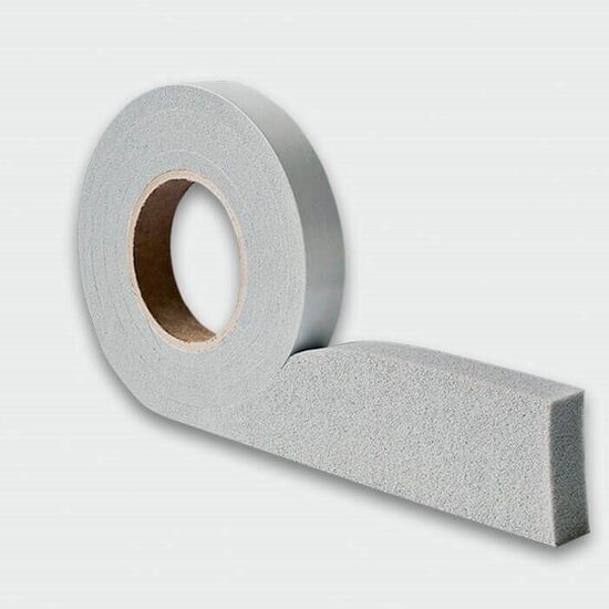 Bandă precomprimată RINO D 600 BG 1 40/5-10x6m, gri deschis