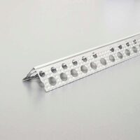 Colțar premium din aluminiu 23x23, fără plasă, 2,5m