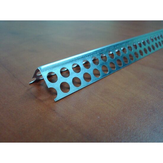 Colțar premium din aluminiu 23x23, fără plasă, 3m
