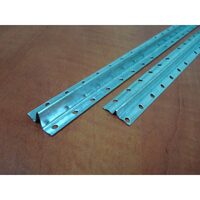 Șină ghidaj W pentru tencuială de 6mm grosime, 3m