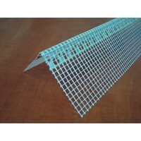 Colțar din aluminiu cu plasă, 10x10, 2m