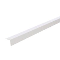 Colțar de protecție din PVC, 50x50, alb, 2,9m