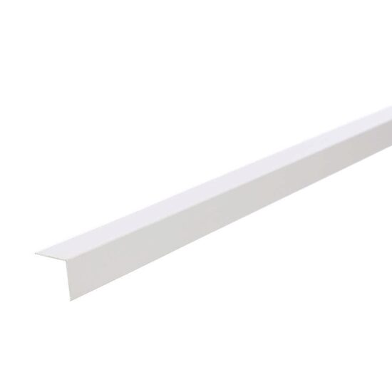 Colțar de protecție din PVC, 50x50, alb, 2,9m