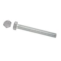 Șurub cap hexagonal STARKFIX, DIN933, gr8.8, M16x80, 25 buc