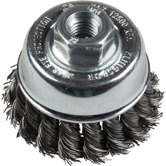 Perie din sârmă tip cupă BT600Z diam. 65mm - cod 358334