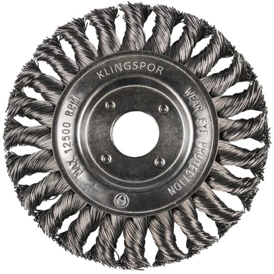 Perie de sârmă rotundă KLINGSPOR BR600Z, 115 mm