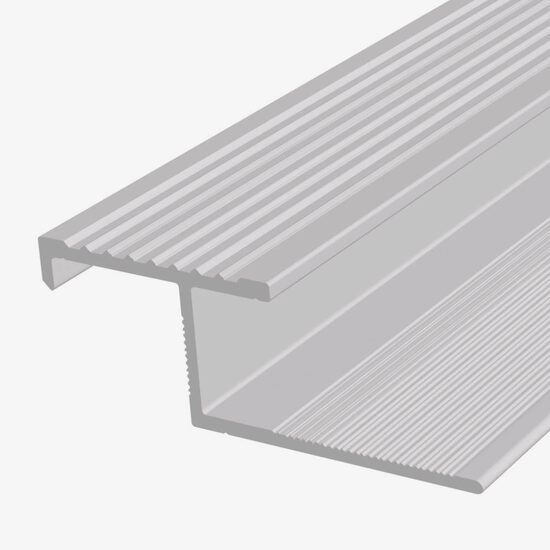 Profil pentru treaptă AL2100, din aluminiu, incorporabil