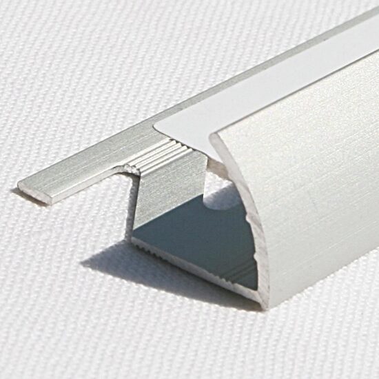 Profil Colțar exterior TRA100/00, din aluminiu, Argintiu, 10mmx2,5m