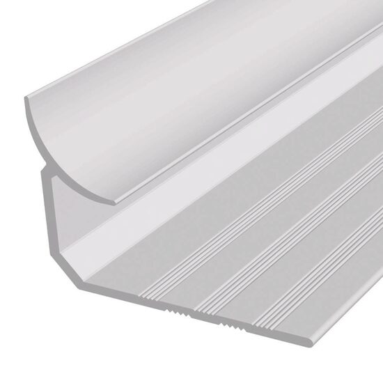 Profil Colțar interior TI90, din aluminiu, Argintiu, 2,5m