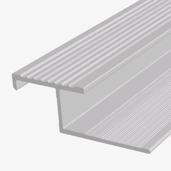 Profil pentru treaptă AL2100, din aluminiu, incorporabil, Auriu,  2,5m