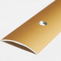 Profil de trecere neted 4713, din aluminiu, Auriu, 2,7m