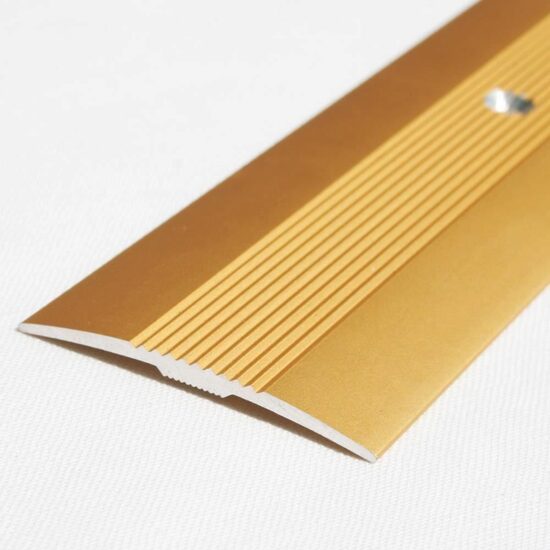 Profil de trecere din aluminiu 2829, antiderapant, 37,5mm, Auriu, 2,7m
