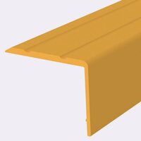 Profil pentru treaptă 3971, din aluminiu, Auriu, 2,7m