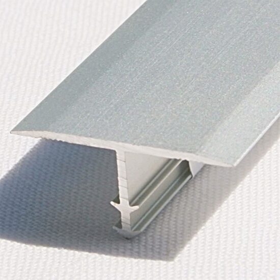 Profil de trecere EDA40, din aluminiu, T, Bronz, 20mmx2,5m