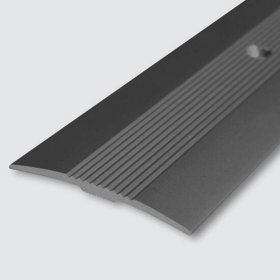 Profil de trecere din aluminiu 2829, antiderapant, 37,5mm, Grafit, 2,7m