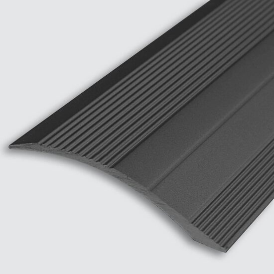 Profil de trecere pentru diferență de nivel TVA25, din aluminiu, Grafit, 2,7m