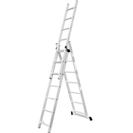 Scara extensibilă DLE307, 3x7 trepte, 4,2m