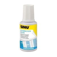 Lichid corector UHU Correction Fluid, 20ml, cu solvent, vrac