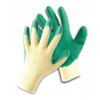 Mănuși cu peliculă din latex HS-04-002 Dipper LIGHT, m.10. verde