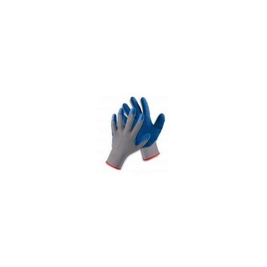 Mănuși cu peliculă din latex HS-04-002 Dipper LIGHT, m.10. albastru