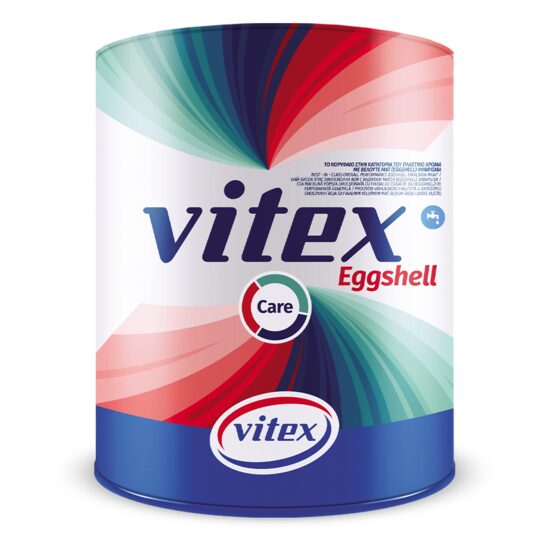 Vopsea ultra-lavabilă premium satinată, VITEX CARE EGGSHELL, albă, 750ml