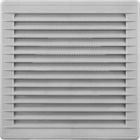Grilă aerisire KARRO, 170mmx170mm, ø 125, grafit