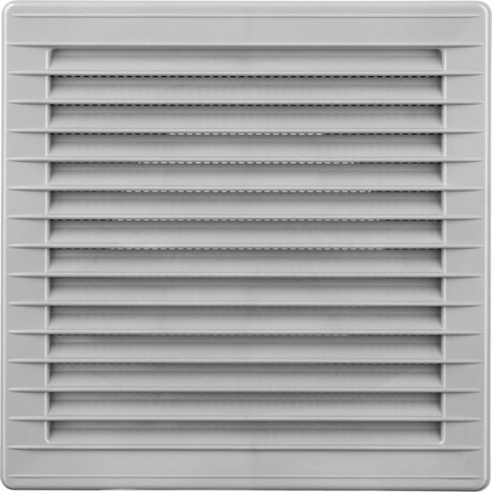 Grilă aerisire KARRO, 170mmx170mm, ø 125, grafit
