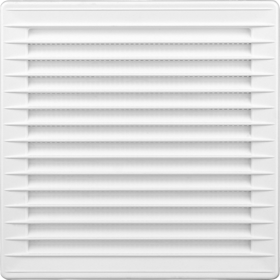 Grilă aerisire KARRO, 170mmx170mm, ø 100, alb