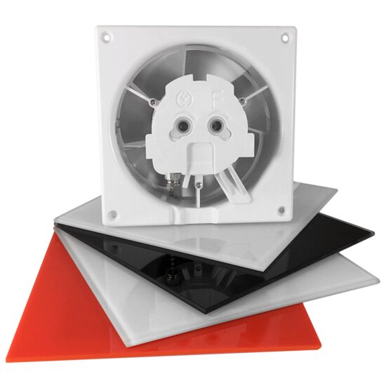 Ventilator cu fața detașabilă AIRROXY, diametru 125 mm