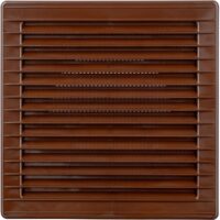 Grilă aerisire KARRO, 170mmx170mm, cu prindere reglabilă, maro