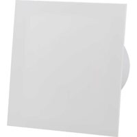 Panel/fata ventilator AIRROXY, PLEXI alb mat