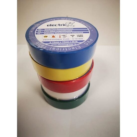 Banda izolatoare electric albastra E151920A