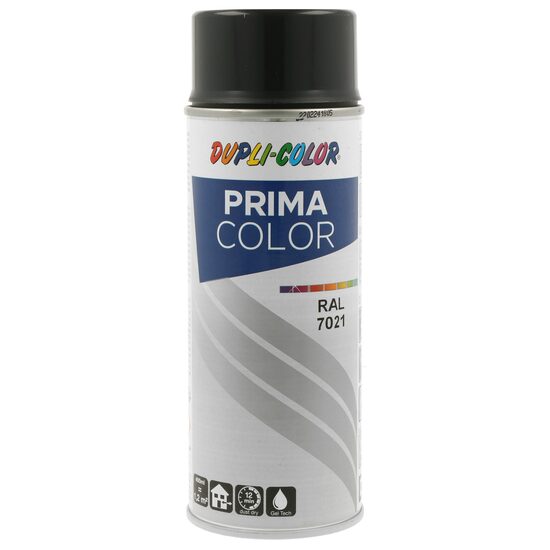 Vopsea spray acrilică DUPLI-COLOR PRIMA COLOR RAL7021 gri închis, 400ml