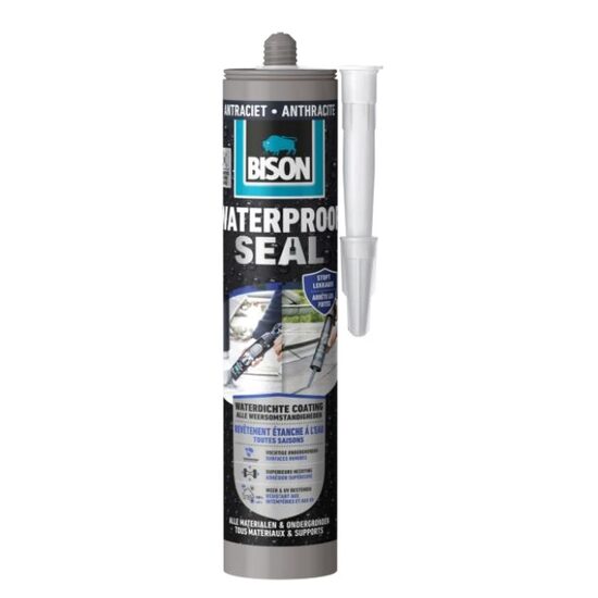 Bison hidroizolatie MS polimer antracit cartus 290ml